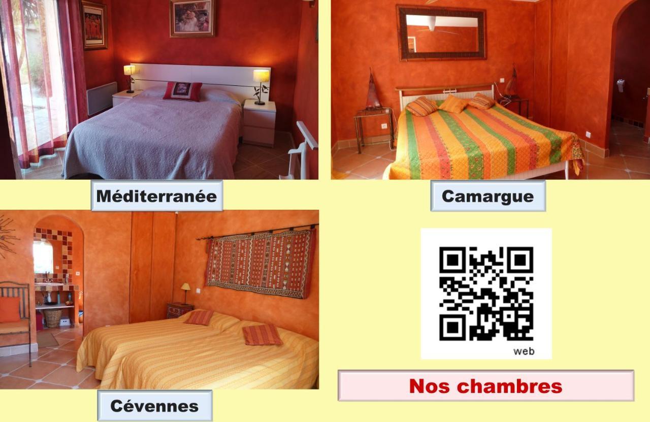Bed and Breakfast Les Cigalous Restinclieres Экстерьер фото